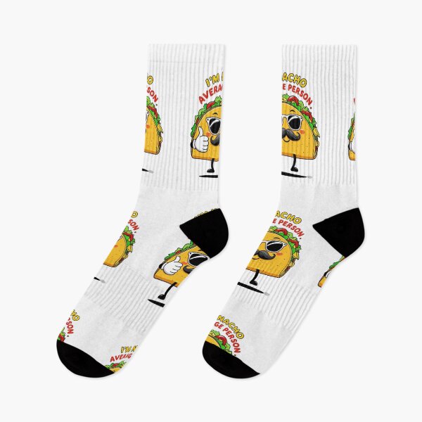 Item preview, Funny Taco Lover Design – I’m Nacho Average Person designed and sold by BaisaStudio.