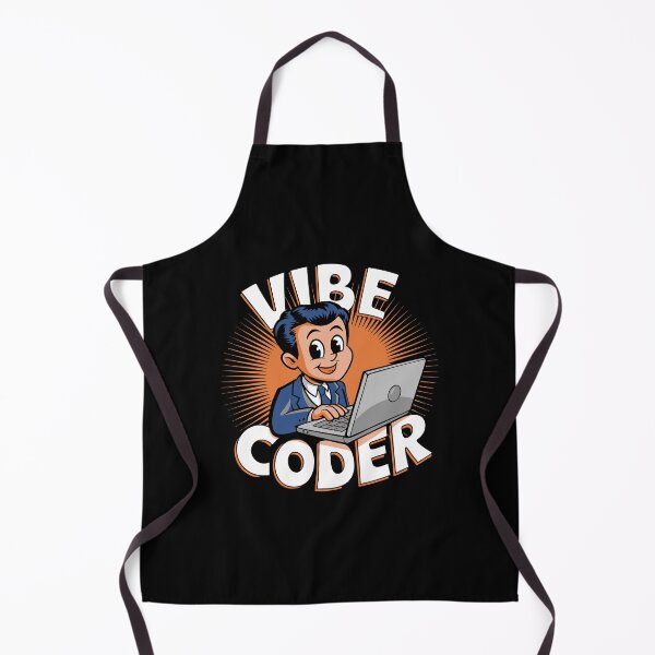 Item preview, Vibe Coder Retro 1950s Programmer Laptop Coding Aesthetic designed and sold by w1ckerman.