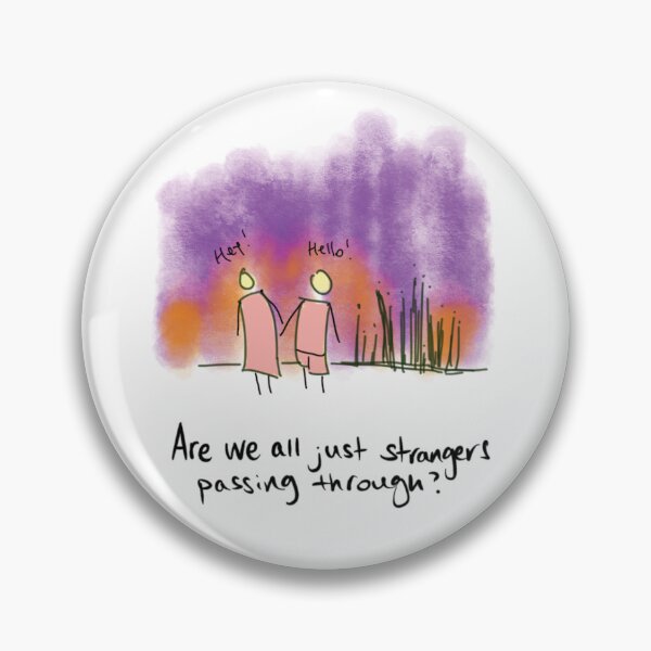 Item preview, Just Strangers Passing Through designed and sold by hasofa.