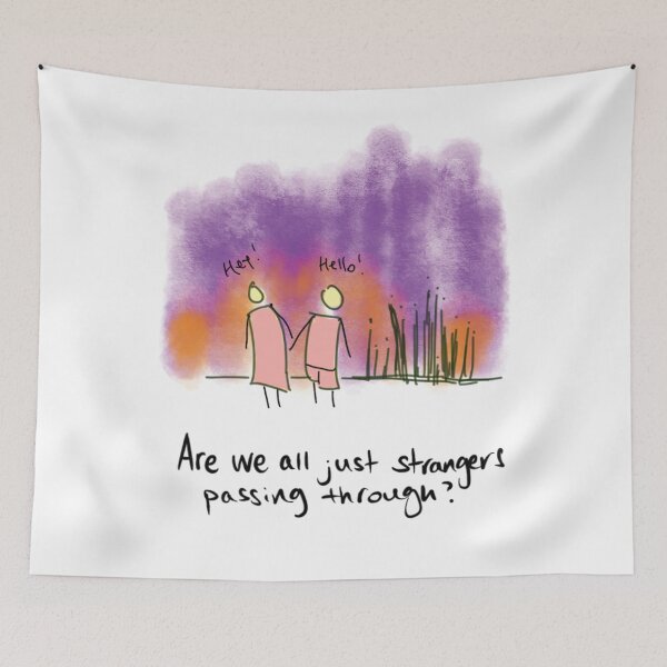 Item preview, Just Strangers Passing Through designed and sold by hasofa.