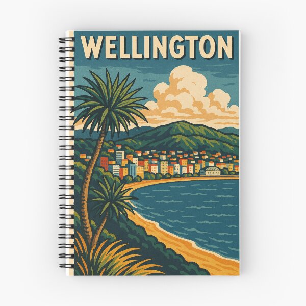 Item preview, Wellington Waterfront with Oriental Bay and Sailboats designed and sold by Places On Earth.