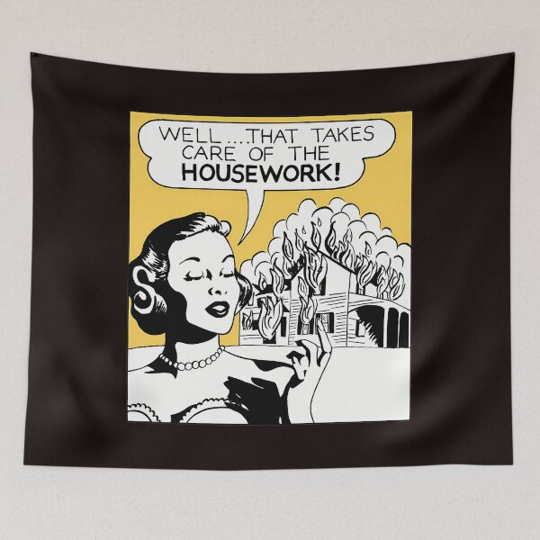 Item preview, Well That Takes Care Of The Housework designed and sold by RUMI-ART-PLANET.