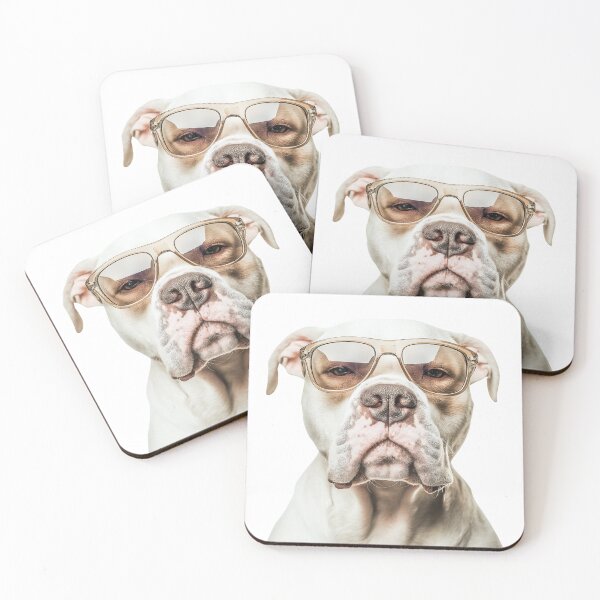 Item preview, Funny cool Dogo Argentino Dog wearing sunglasses designed and sold by LazyOwlStore.