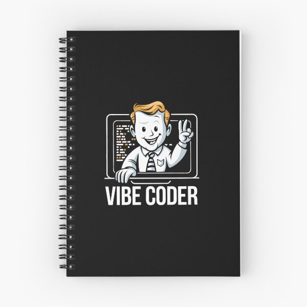 Item preview, Vibe Coder Retro 1950s Programmer Laptop Coding Aesthetic designed and sold by w1ckerman.