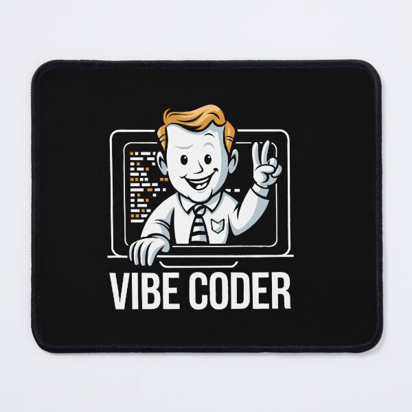 Item preview, Vibe Coder Retro 1950s Programmer Laptop Coding Aesthetic designed and sold by w1ckerman.