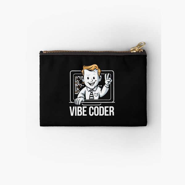 Item preview, Vibe Coder Retro 1950s Programmer Laptop Coding Aesthetic designed and sold by w1ckerman.