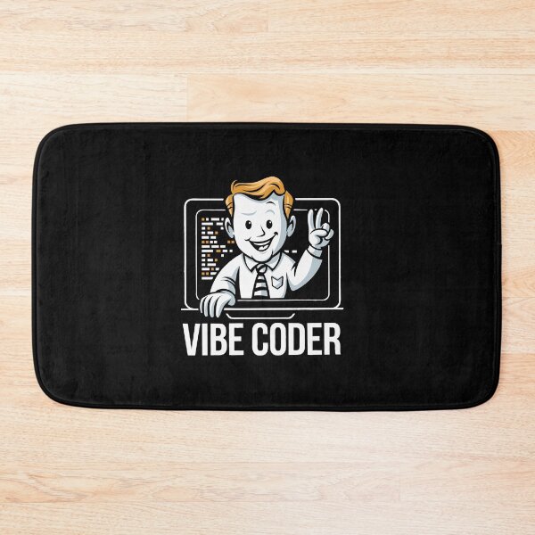 Item preview, Vibe Coder Retro 1950s Programmer Laptop Coding Aesthetic designed and sold by w1ckerman.