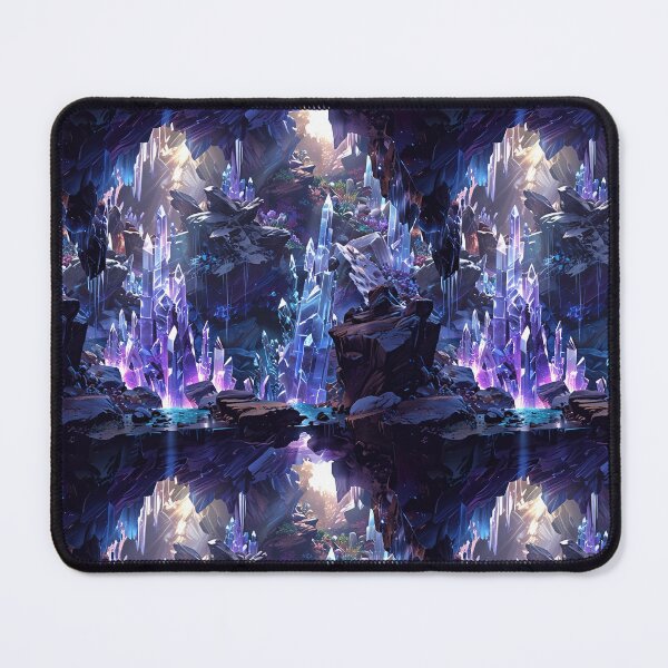 Item preview, Crystal cave, amethyst formations designed and sold by CoolPixels.