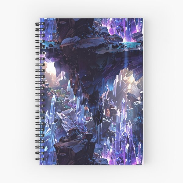 Item preview, Crystal cave, amethyst formations designed and sold by CoolPixels.