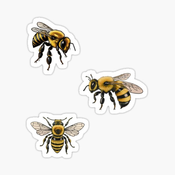 Item preview, Bees and Bee designed and sold by DesingScan.