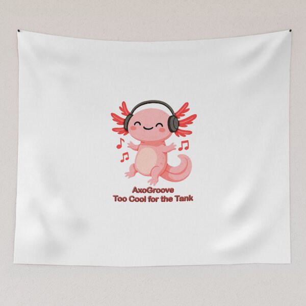 Item preview, AxoGroove – Too Cool for the Tank designed and sold by KayUweRott.