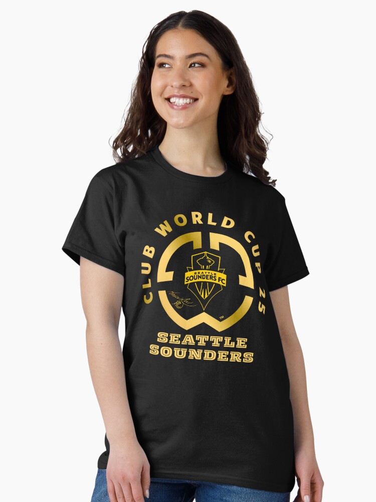 Thumbnail 2 of 7, Classic T-Shirt, Seattle Sounders Club World Cup USA 2025 designed and sold by BrandsFire.
