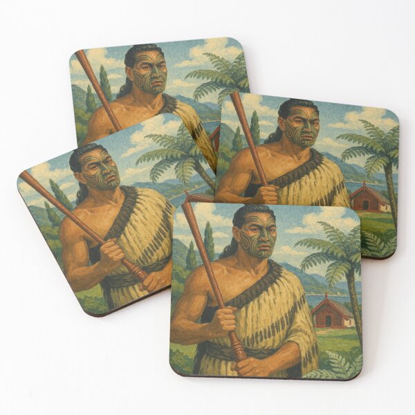 Item preview, Waitangi Day Celebration with Maori Chief and Waka designed and sold by Places On Earth.