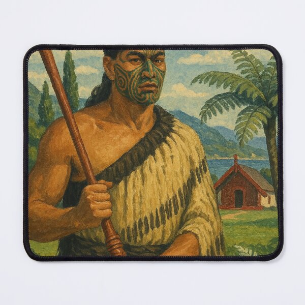 Item preview, Waitangi Day Celebration with Maori Chief and Waka designed and sold by Places On Earth.