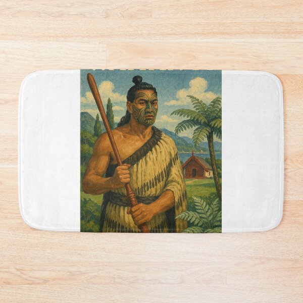 Item preview, Waitangi Day Celebration with Maori Chief and Waka designed and sold by Places On Earth.