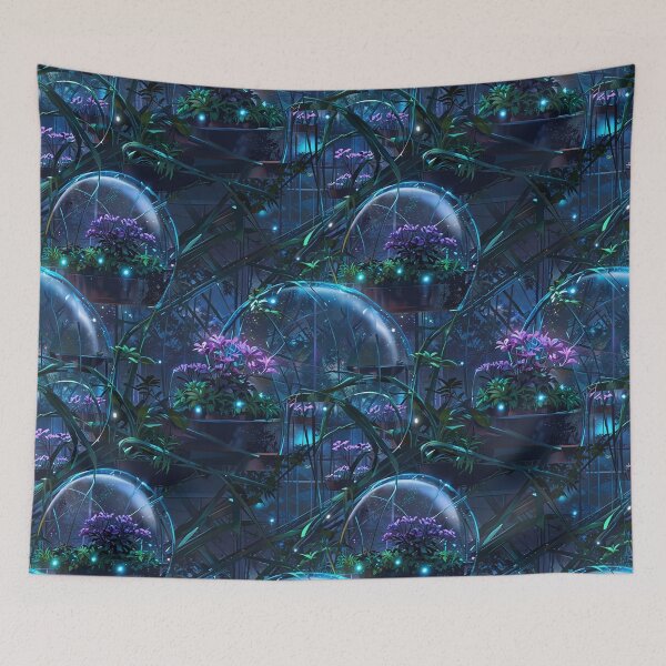 Item preview, Greenhouse filled with plants and glass orbs designed and sold by CoolPixels.