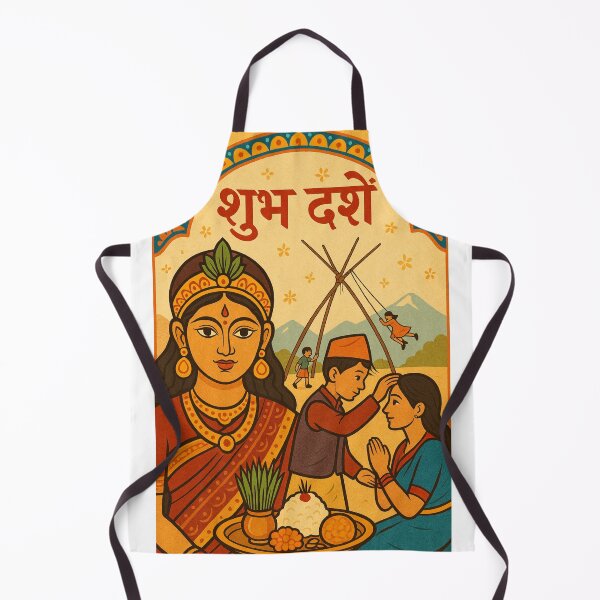 Item preview, Dashain Tika Festival Nepalese Hindu Celebration Scene designed and sold by Places On Earth.