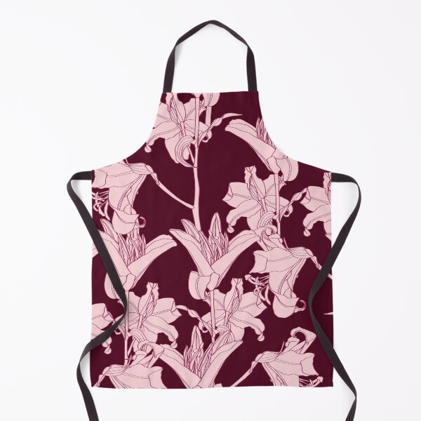 Item preview, Beautiful outline Floral pattern lily flowers. Seamless texture. designed and sold by MatyKotiv.