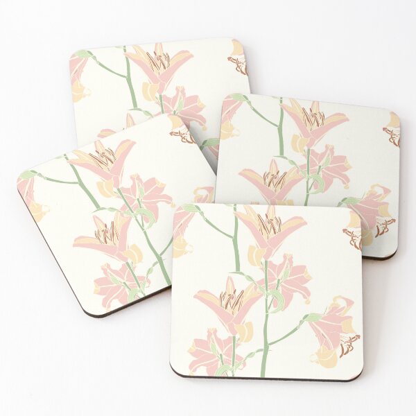 Item preview, Beautiful outline Floral pattern lily flowers. Seamless texture. designed and sold by MatyKotiv.