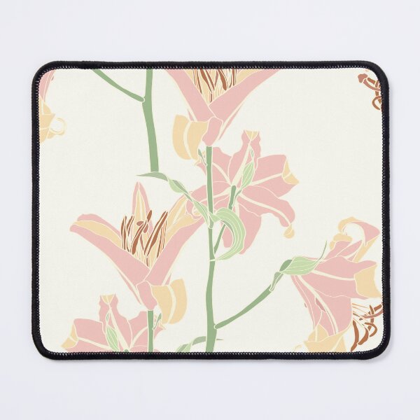 Item preview, Beautiful outline Floral pattern lily flowers. Seamless texture. designed and sold by MatyKotiv.