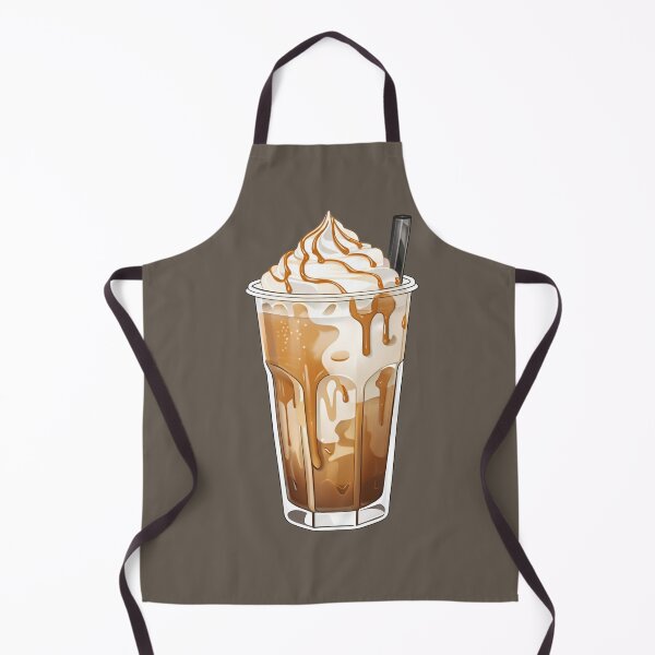 Item preview, Ice coffee with caramel syrup and whipped cream designed and sold by Wildflowerfae.