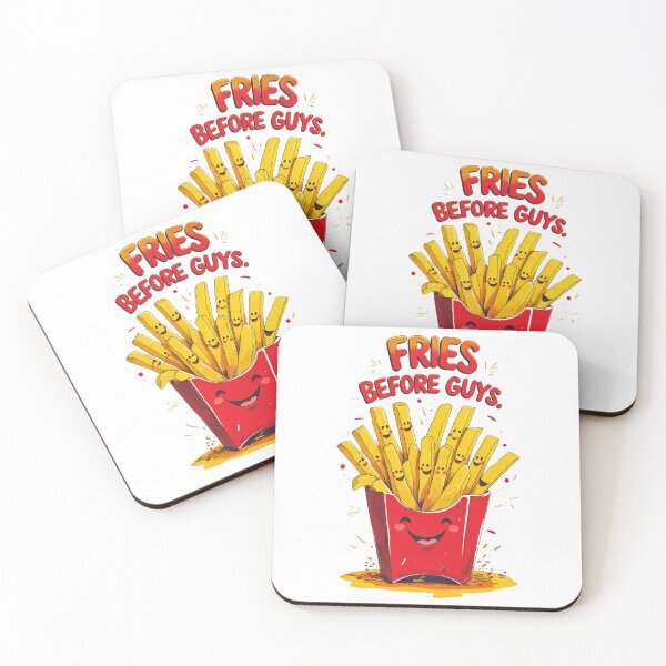 Item preview, Funny Fries Before Guys Design – Cute Food Lover designed and sold by BaisaStudio.
