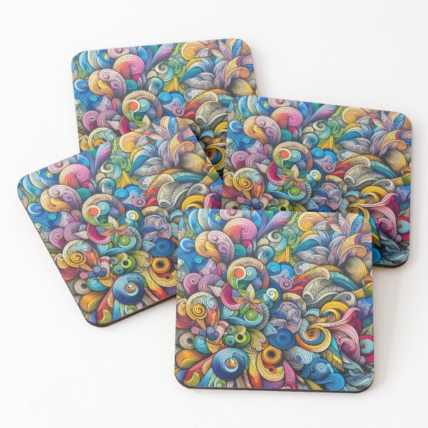 Item preview, Lively interwoven color composition designed and sold by Sigtrix.