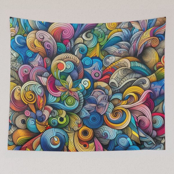 Item preview, Lively interwoven color composition designed and sold by Sigtrix.