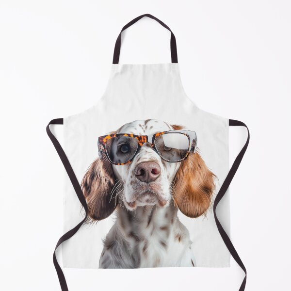 Item preview, Funny cool English Setter Dog wearing sunglasses designed and sold by LazyOwlStore.