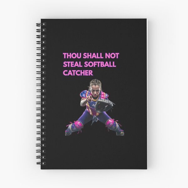 Item preview, Thou Shall Not Steal Softball Catcher designed and sold by TrendsLook.