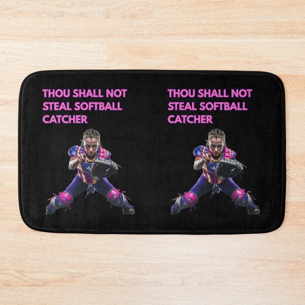 Item preview, Thou Shall Not Steal Softball Catcher designed and sold by TrendsLook.