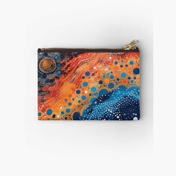 Item preview, Aboriginal Inspired Dot Art - Underwater Lava River designed and sold by GrinGalore.