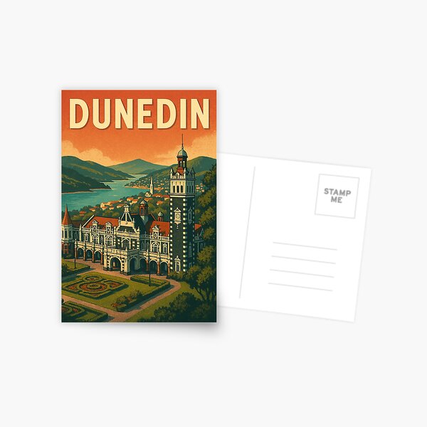 Item preview, Dunedin Railway Station in Otago Coastline New Zealand designed and sold by placesonearth.