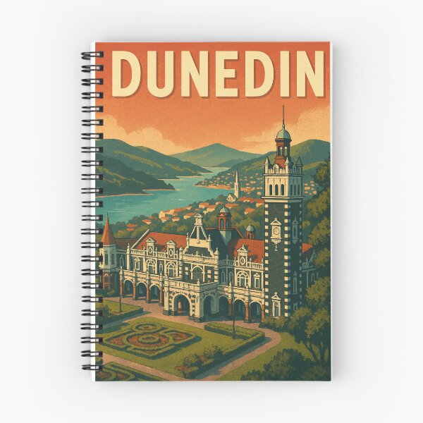 Item preview, Dunedin Railway Station in Otago Coastline New Zealand designed and sold by Places On Earth.
