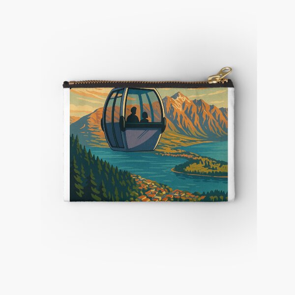 Item preview, Skyline Gondola and Remarkables in Queenstown New Zealand designed and sold by Places On Earth.