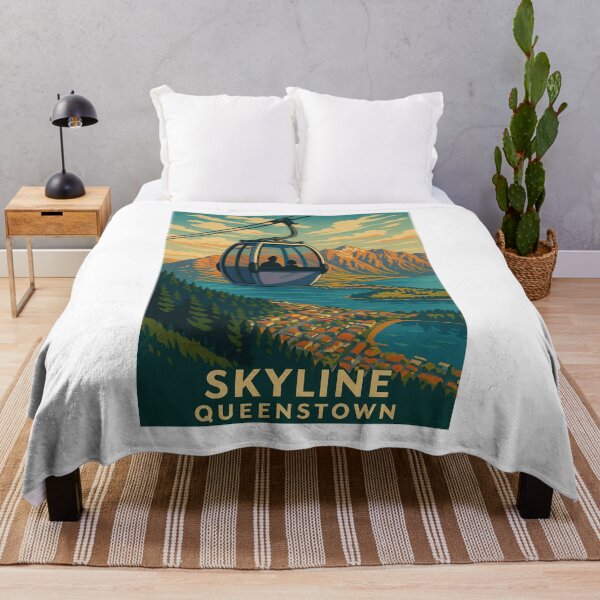 Item preview, Skyline Gondola and Remarkables in Queenstown New Zealand designed and sold by Places On Earth.
