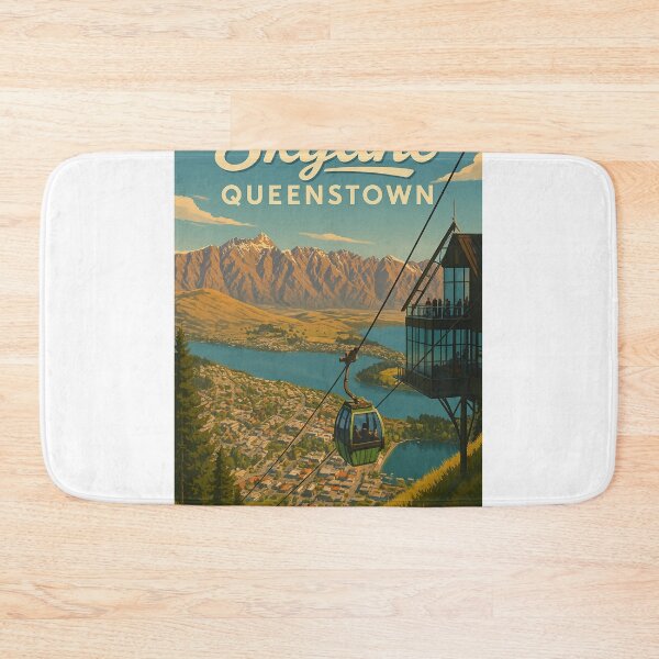 Item preview, Skyline Gondola View and Remarkables in Queenstown New Zealand designed and sold by Places On Earth.