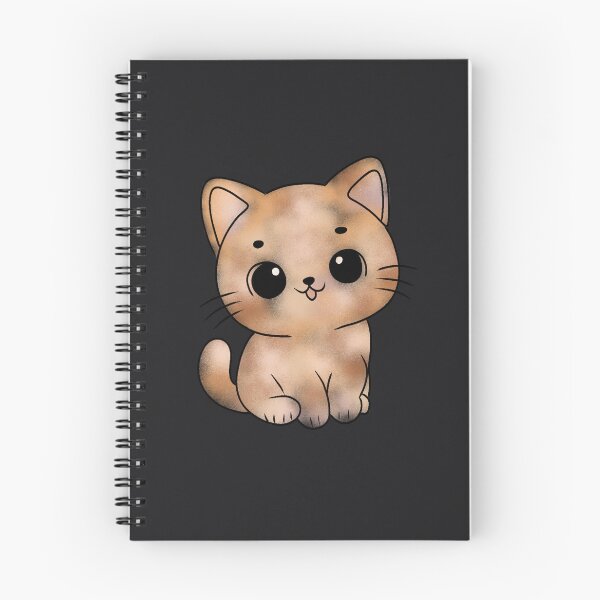 Item preview, Adorable Chibi-Style Cute Brown Kitten designed and sold by majownik.