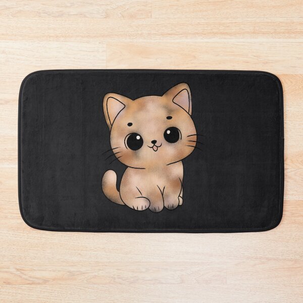 Item preview, Adorable Chibi-Style Cute Brown Kitten designed and sold by majownik.