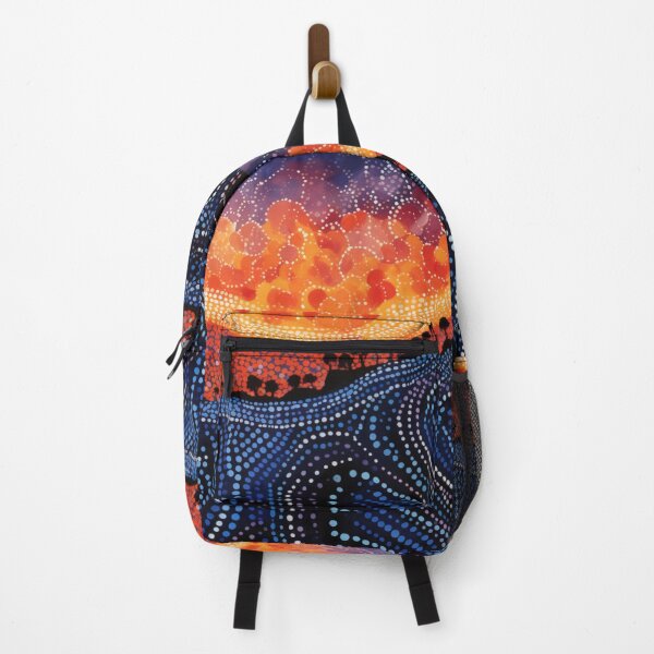 Item preview, Aboriginal Inspired Dot Art - With Sunset Glow designed and sold by GrinGalore.