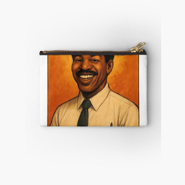 Item preview, Mr Milchick in Retro Corporate Airline Style Portrait designed and sold by Places On Earth.