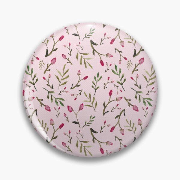 Item preview, Pink Roses Print - Ditsy - Red and Pink Floral Pattern designed and sold by DreamersPlan.