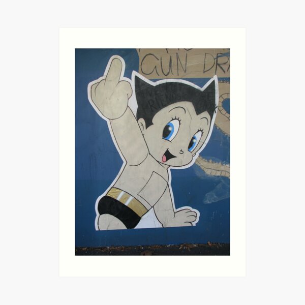 Go Astro! by Ben Frost Art Print