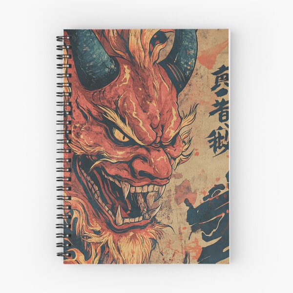Item preview, Japanese Oni Art: Flame Claw Fury designed and sold by bapupa.