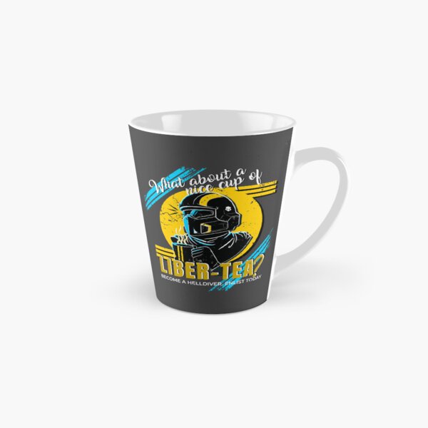 Artikel-Vorschau von Eine Tasse Liber-Tee - Helldivers 2, designt und verkauft von The Malva Glyphs.