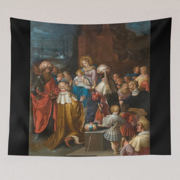 Item preview,  The Adoration of the Three Kings - FRANS FRANCKEN THE YOUNGER designed and sold by Vintage Designs +.