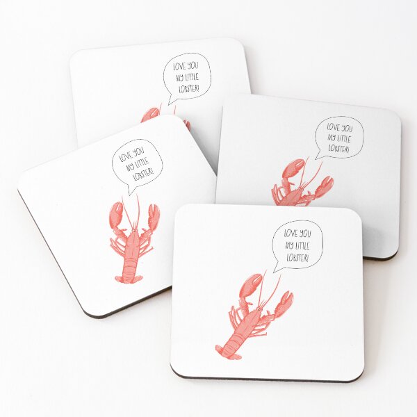 Item preview, Love You My Little Lobster designed and sold by Adam Regester.