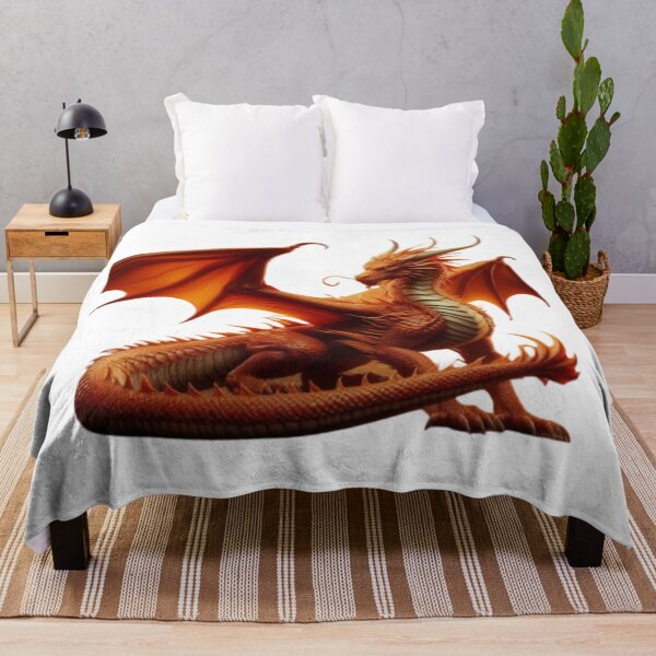 Item preview, Orange Dragon Open Wings designed and sold by kharatsuchita.