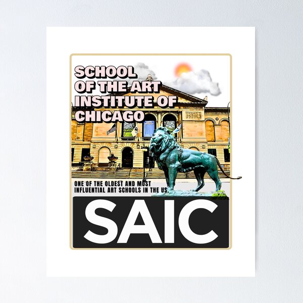 Item preview, School of the Art Institute of Chicago (SAIC) – Chicago, Illinois One of the oldest and most influential art schools in the US. designed and sold by CapricornX.
