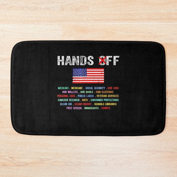 Item preview, Retro Hands Off Protest Social Security And Medicare Protest designed and sold by lidanmasi.